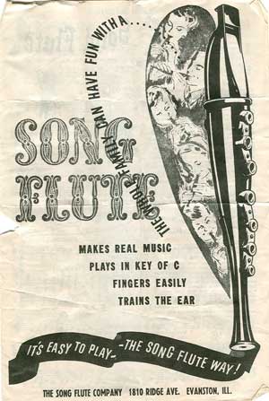 Song Flute book
